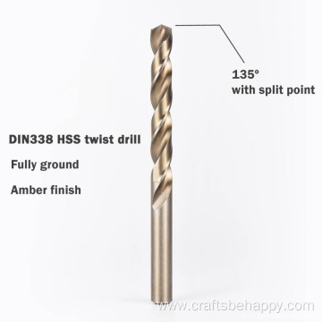 Twist Drill Bit for Drilling Metal Stainless Steel